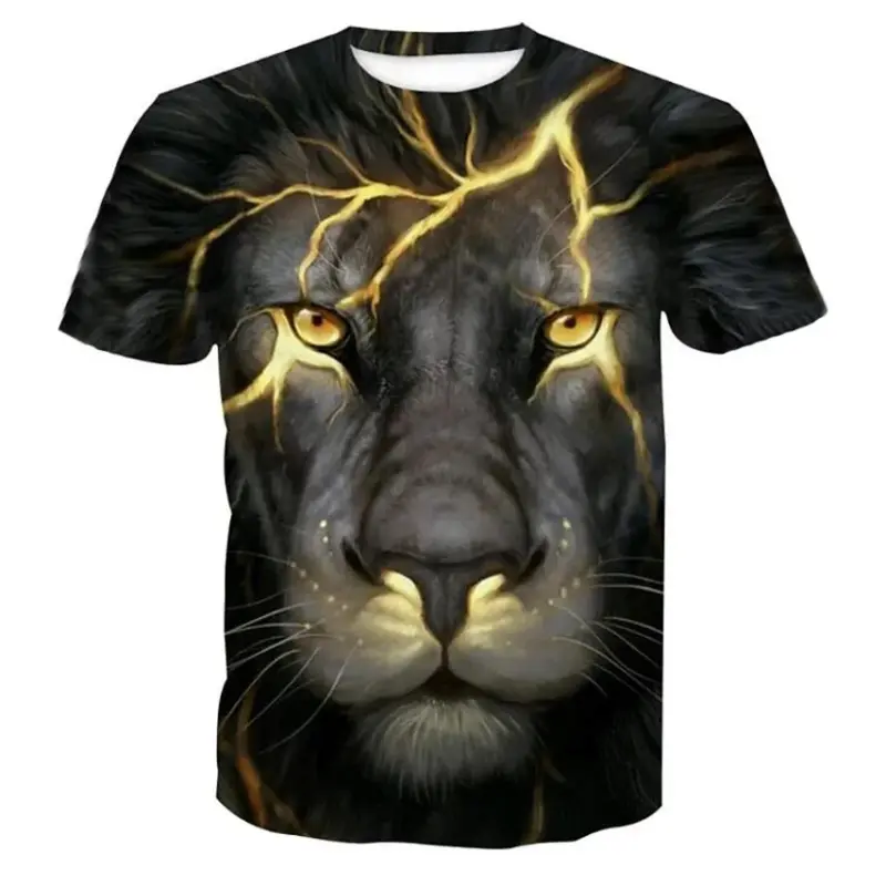 Mens t shirt graphic animal plus size print short sleeve halloween tops mens clothing black s dailysale