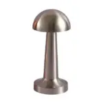 Metallic coloured led table lamp