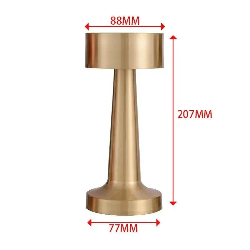 Metallic Coloured Led Table Lamp 952053