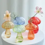 Mini bud glass vase