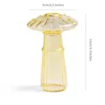 Mini bud glass vase