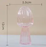 Mini bud glass vase