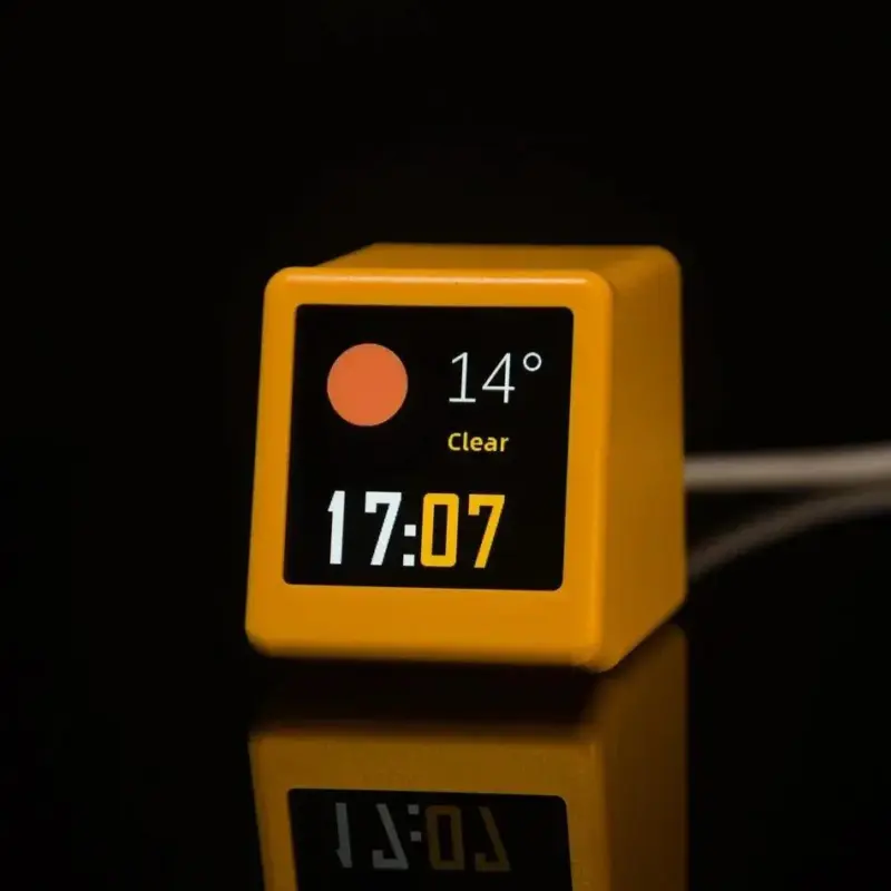 Mini smart wifi multi function clock