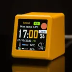 Mini smart wifi multi function clock
