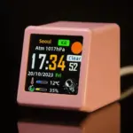Mini smart wifi multi function clock