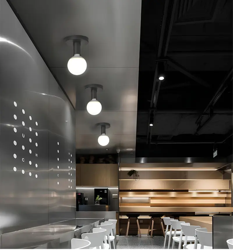 Minimal aura moderne led deckenleuchte minimalistisches design energieeffizient dimmfunktion xlumina