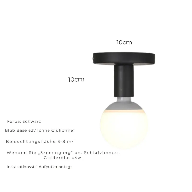 Minimal aura moderne led deckenleuchte minimalistisches design energieeffizient dimmfunktion xlumina