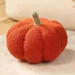 Minimal halloween pumpkin cushion