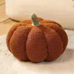 Minimal halloween pumpkin cushion