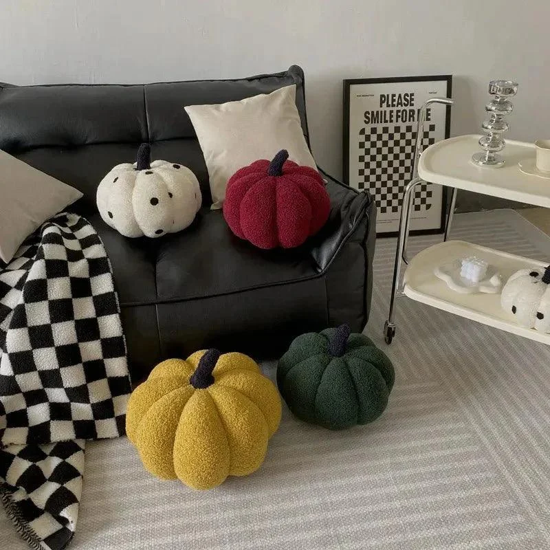 Minimal Halloween Pumpkin Cushion 661373