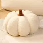 Minimal halloween pumpkin cushion