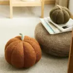 Minimal halloween pumpkin cushion