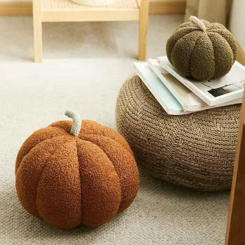 Minimal Halloween Pumpkin Cushion 962752