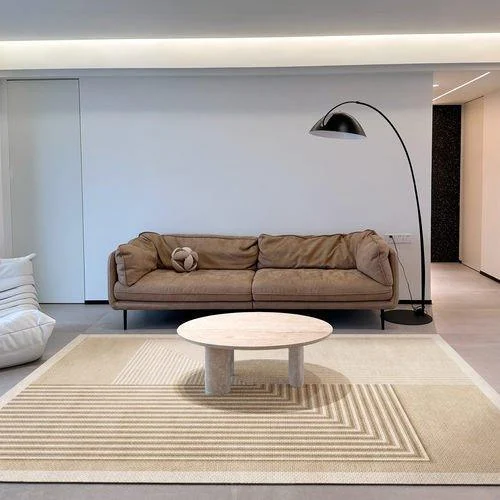 Minimal Living Room Soft Plush Carpet 909088