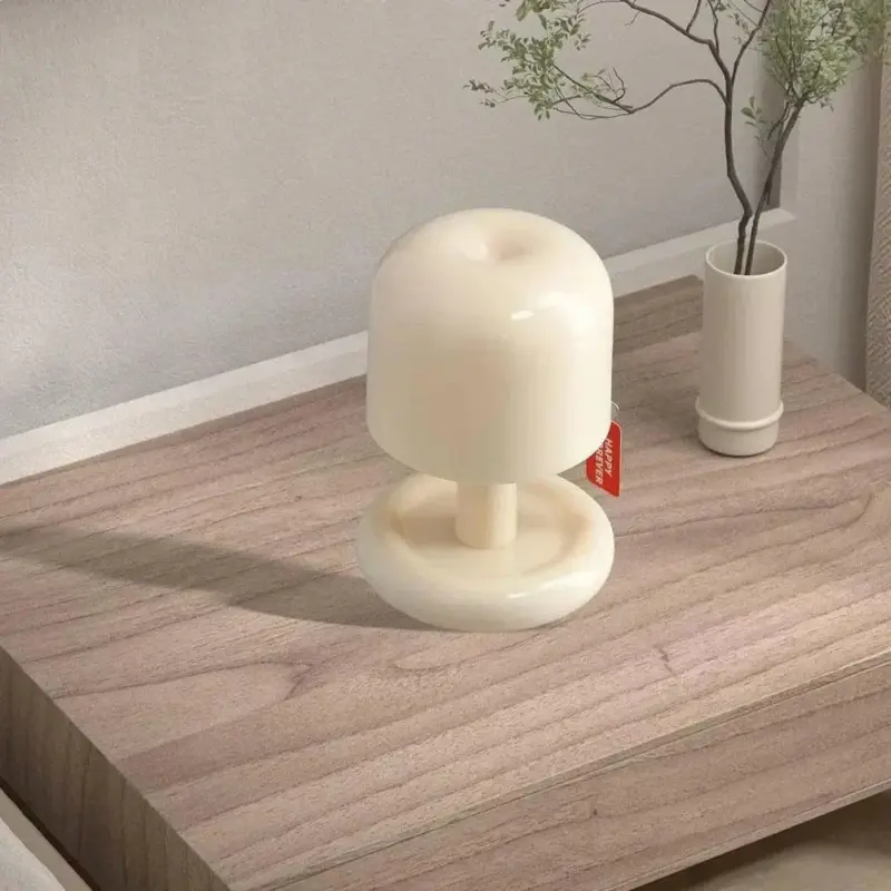 Minimal mushroom style led night light