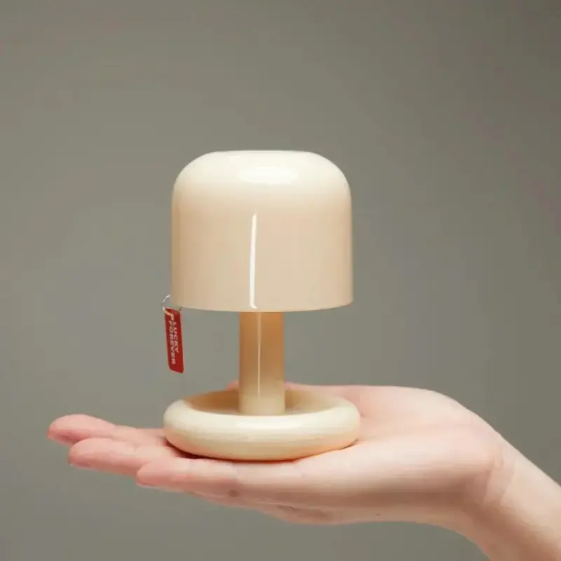 Minimal mushroom style led night light