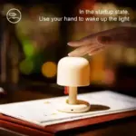 Minimal mushroom style led night light