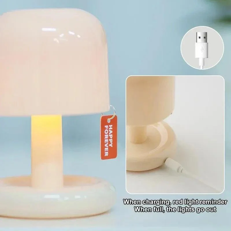 Minimal Mushroom Style Led Night Light 833543