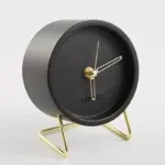 Minimalist art inspired quartz clock