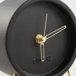 Minimalist art inspired quartz clock