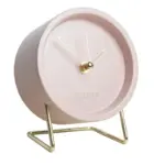 Minimalist art inspired quartz clock