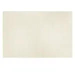 Minimalist beige striped living room rug
