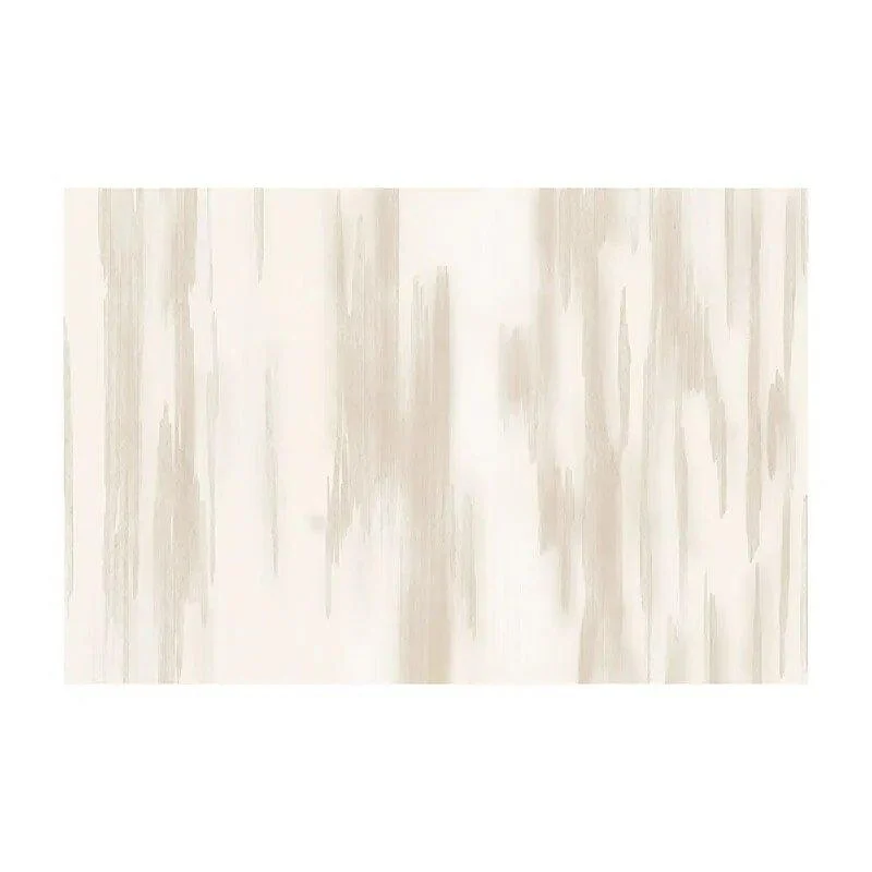 Minimalist Beige Striped Living Room Rug 528058