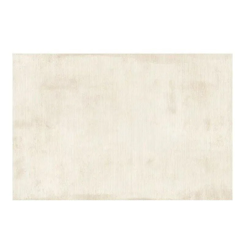 Minimalist Beige Striped Living Room Rug 713926