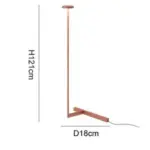 Minimalist home style sensor floor lamp