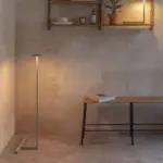 Minimalist home style sensor floor lamp
