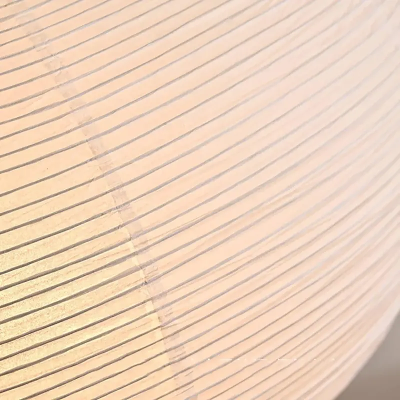 Minimalist japanese rice paper floor lamp