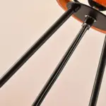 Minimalist japanese rice paper floor lamp