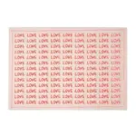 Minimalist luxury living room printed rug