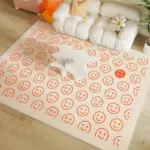 Minimalist luxury living room printed rug