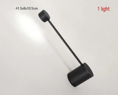 Minimalist Modern Black Wall Light 713256