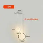 minimalist-ring-hanging-light-white-or-black-552794 Minimalist ring hanging light white or black