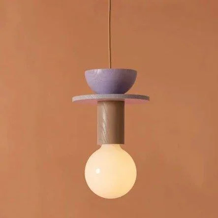 Minimalist Wood Effect Led Pendant Light 321955