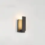 Minimalistische wasserdichte wandleuchte aussenbeleuchtung modern led ip65 schwarz weiss grau xlumina5