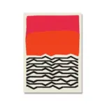Modern abstract canvas wall art poster