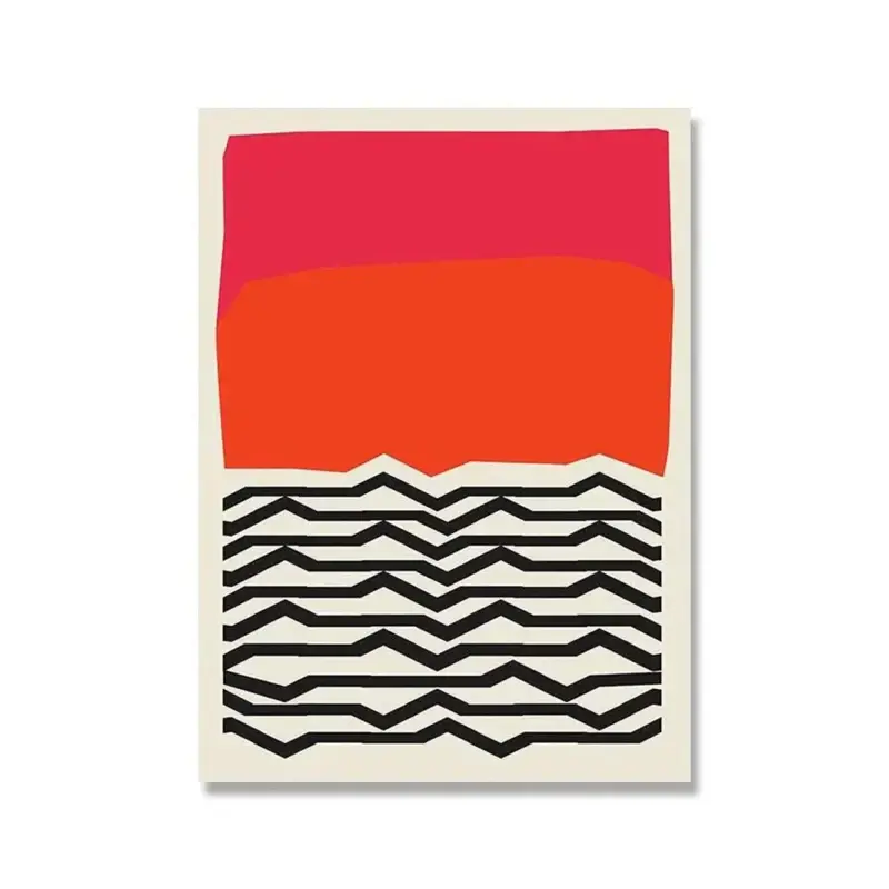Modern abstract canvas wall art poster