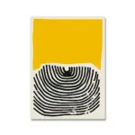 Modern abstract canvas wall art poster
