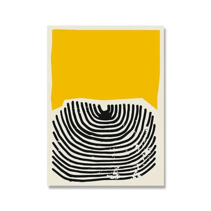 Modern abstract canvas wall art poster