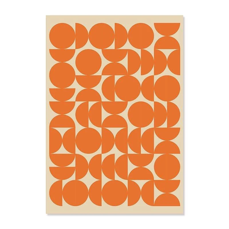 Modern Abstract Graphic Shape Canvas Wall Art Poster 145987