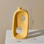 Modern abstract hollow design vase