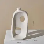 Modern abstract hollow design vase