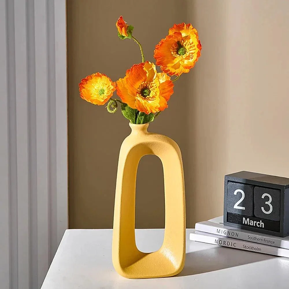 Modern Abstract Hollow Design Vase 956413