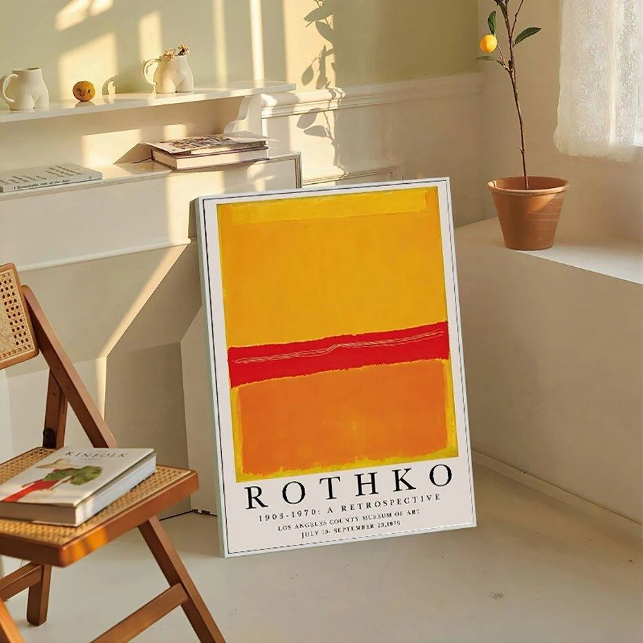 Modern Abstract Rothko Wall Art Posters 321722