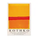 Modern abstract rothko wall art posters