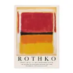 Modern abstract rothko wall art posters