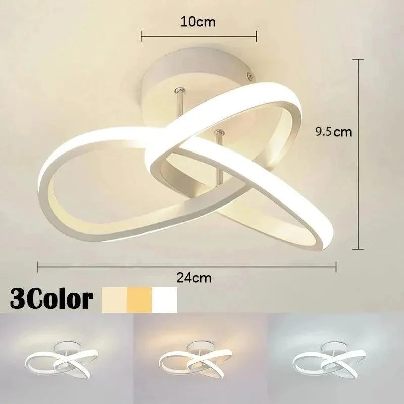 Modern Abstract Three Colour Ceiling Light 222742